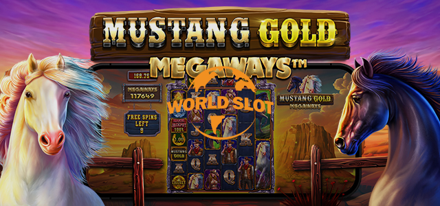 PRAGMATIC / Mustang Gold Megaways™ / 프라그마틱 / 머스탱 골드 메가웨이 / 무료슬롯 월드슬롯