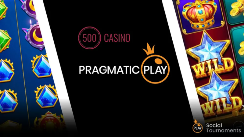 프라그마틱 플레이의 슬롯과 라이브 카지노 게임을 통합하는 500 Casino